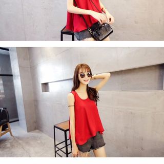 áo kiểu nữ sát nách