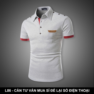 ÁO THUN NAM CỔ TRỤ QUYỀN LỰC L86