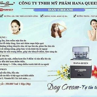 Kem dưỡng ngày đêmHana Queen