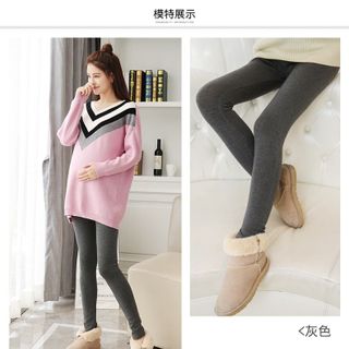 Quần legging bầu dài 4 màu khác nhau