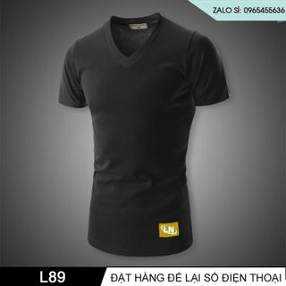 ÁO THUN NAM CỔ TIM L89