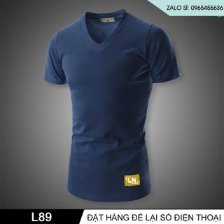 ÁO THUN NAM CỔ TIM L89