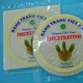 bánh tráng size 16cm 22cm - loại vuông và tròn Sản phẩm tiêu chuẩn và nội địa giá sỉ