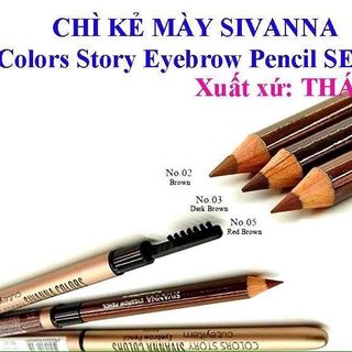 Chì Kẻ Mày Sivanna 2 Đầu