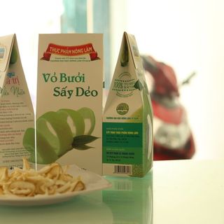 Vỏ bưởi sấy dẻo Nông Lâm Food 200g
