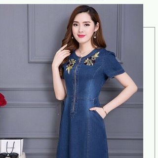 ĐẦM JEAN XINH XẮN HÀNG CÔNG TY