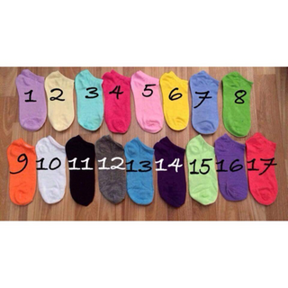 Tất trơn 17 màu