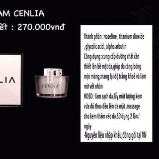 kem dưỡng CENLIA