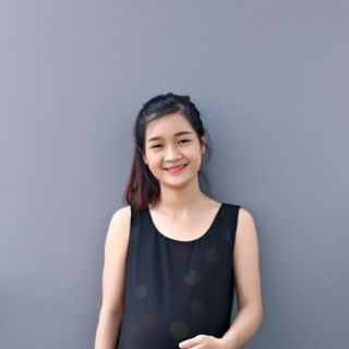 đầm voan 2 lớp chấm bi