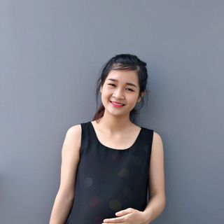 đầm voan 2 lớp chấm bi