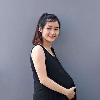 đầm voan 2 lớp chấm bi