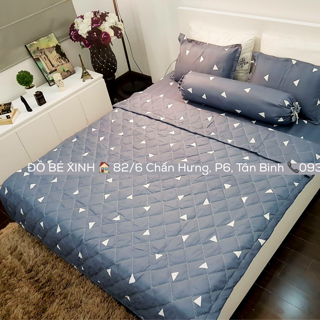 Bộ chăn trần cotton polly