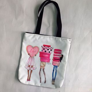TÚI TOTE ĐEO VAI IN HÌNH CÁC KIỂU