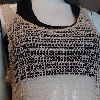 Áo lưới phối bra