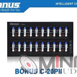 Bộ sạc pin thông minh Bonus C-20P chuyên nghiệp giá rẻ