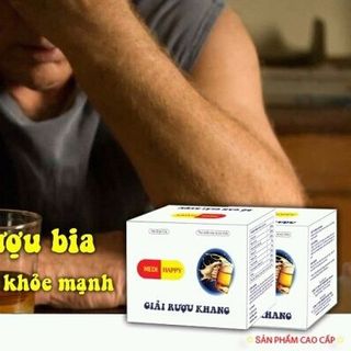 Thuốc thảo dược giải rượu bia thải độc gan Medi Happy
