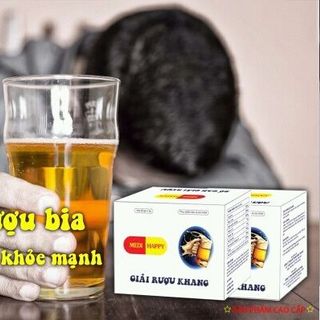Thuốc thảo dược giải rượu bia thải độc gan Medi Happy