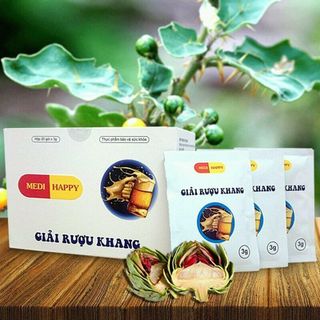 Thuốc thảo dược giải rượu bia thải độc gan Medi Happy