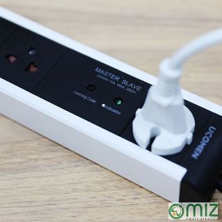 Ổ Điện Máy Tính 04 Lỗ Ốp Nhôm