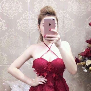 đầm body ren