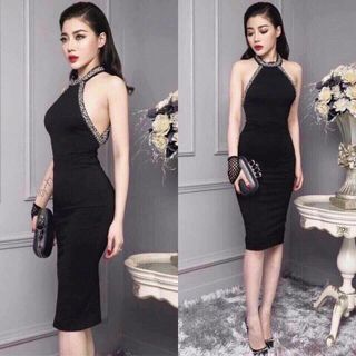 đầm viền kim sa