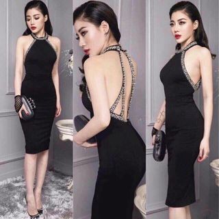 đầm viền kim sa