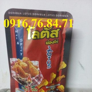 Snack đùi gà Dorkbua Thái Lan giá sỉ