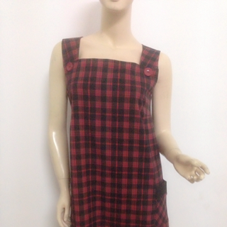 set đầm chữ A mẹ và bé cổ vuông