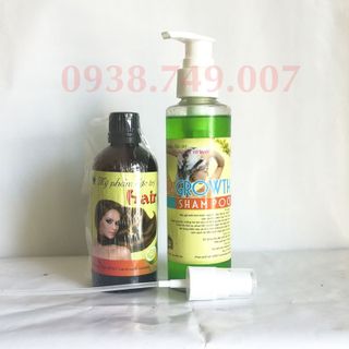Bộ Dầu Gội Bưởi và Xịt Bưởi Kích Mọc Tóc