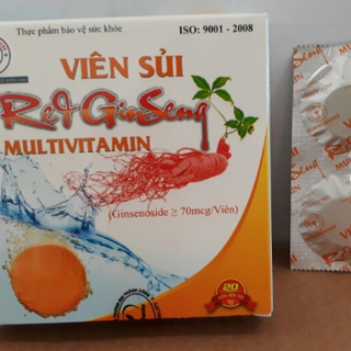 Viên sủi Red Ginseng Multivitamin