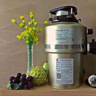 Máy hủy rác thực phẩm MrMrsClean chống tắc cống và xử lý mùi ngay trong gian bếp của bạn
