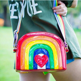 Balo Mini Rainbow siêu Cute