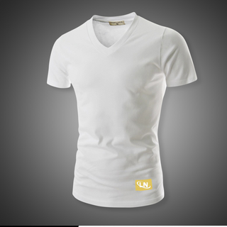 ÁO THUN NAM COTTON - MÀU XANH TÍM - L89