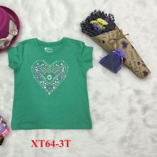 Áo cộc tay cotton trẻ em Glory 6M-4Y