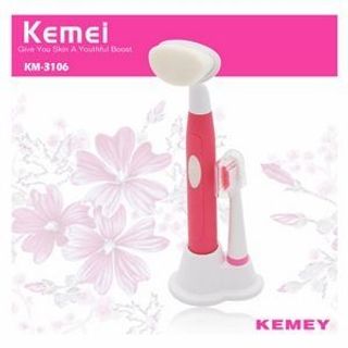 Bàn chải đánh kiêm máy rủa mặt kemei top giá sỉ