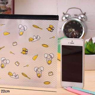 Túi zip A5 trứng lười