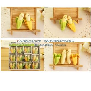 Gôm quả chuối/ bịch 2 trái