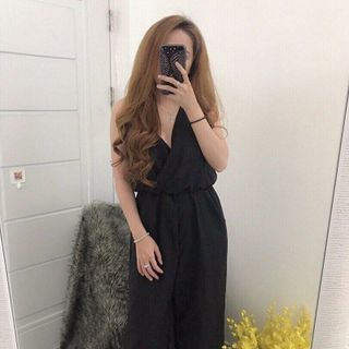 Bay dài cổ đấp chéo voan cát