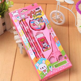Hộp dụng cụ học sinh 04 món hình công chúa Elsa