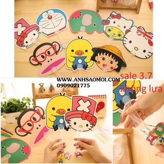 Quạt cấm tay mini