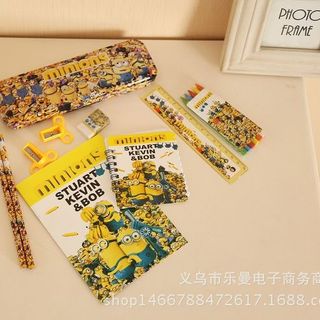 Bộ dụng cụ học tập hình hoạt họa minions