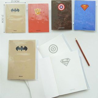 Sổ tay siêu nhân túi zip