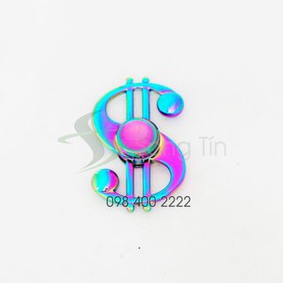 Con quay Đô-la 7 màu - Rainbow Dollar Symbol Spinner - Fidget Spinner
