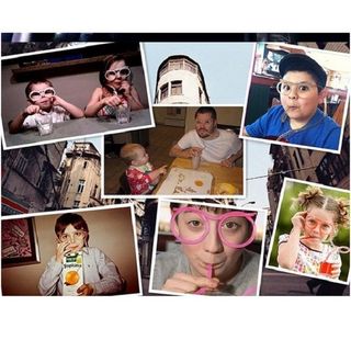 ỐNG HÚT MẮT KÍNH CUTE