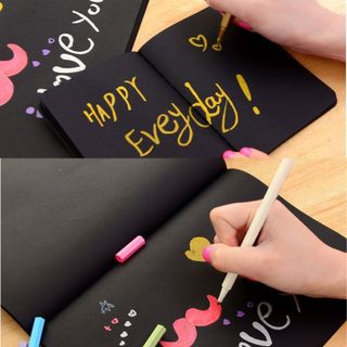 sổ giấy đen trung 2014cm