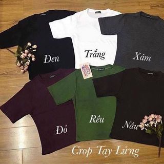 ÁO CROPTOP YẾM BRA BA LỖ ĐAN DÂY