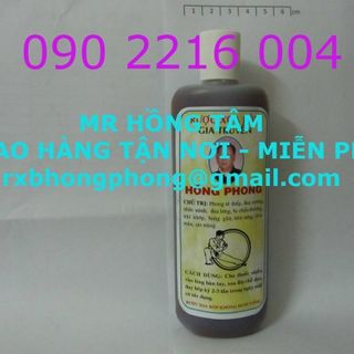 Rượu thuốc xoa bóp gia truyền Hồng Phong