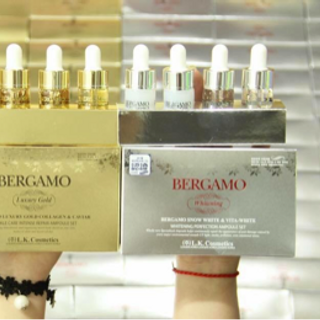 SERUM BERGAMO LUXURY GOLD COLLAGEN CAVIAR 13 ML HÀN QUỐC