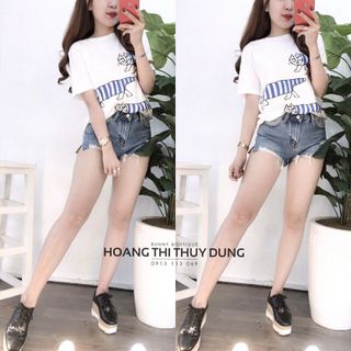 áo thun uni meo meo kute