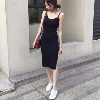 Váy body thun gân 6 kiểu cực hót